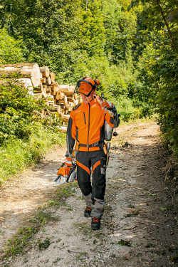 Vielseitige Funktionsjacke ADVANCE X-SHELL von STIHL Foto Stihl