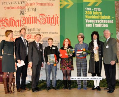 Die PreisträgerInnen in der Kategorie Handwerk Foto DFWR